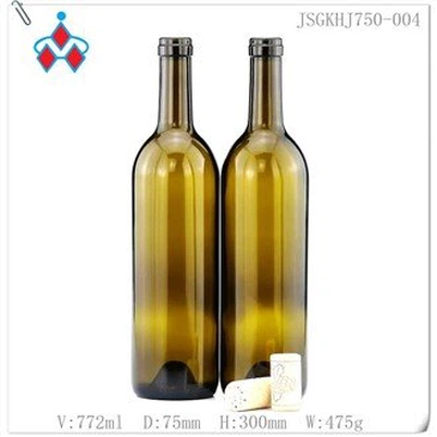 Steklenica v stilu Bordeaux