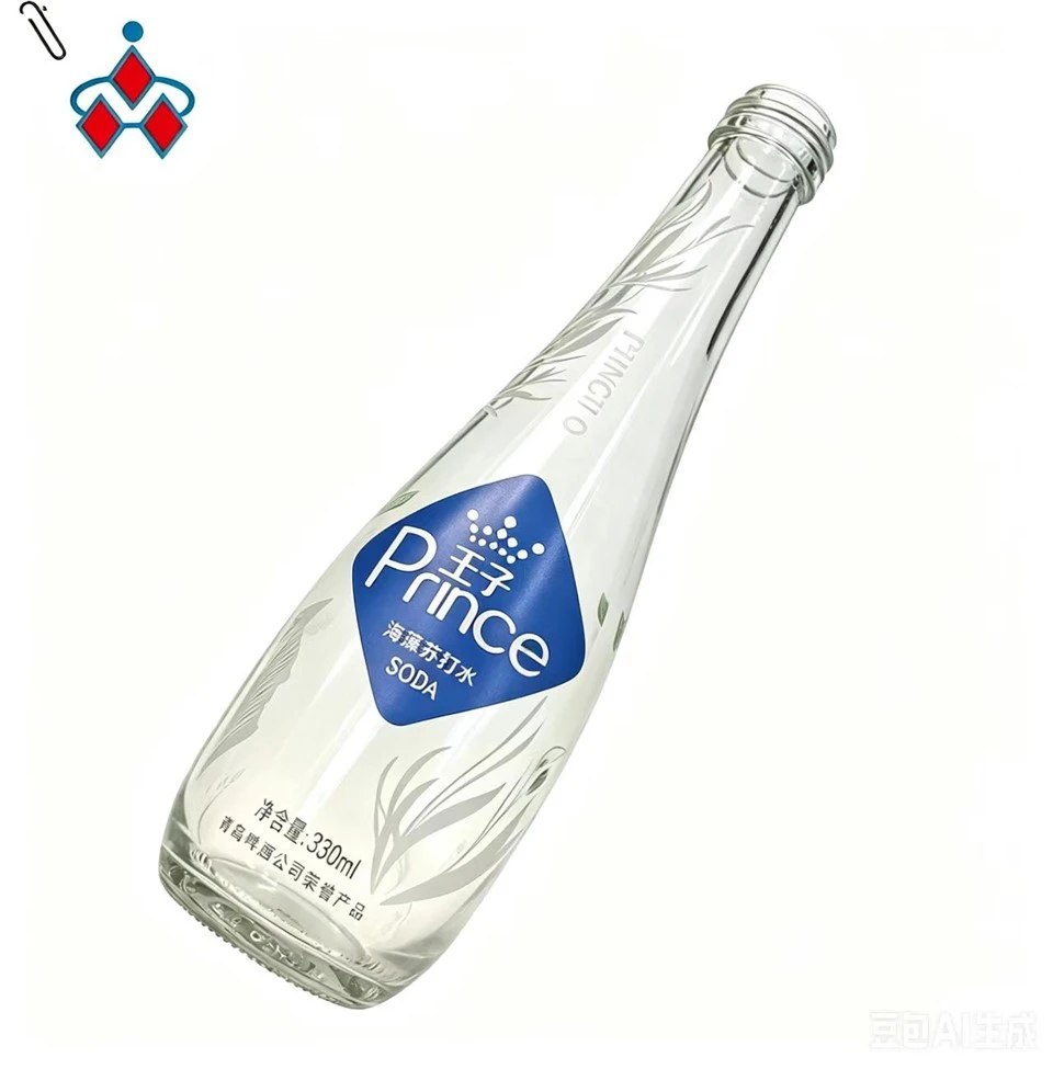 Screen Printing Soda Glass Bottle 330ml suppliers